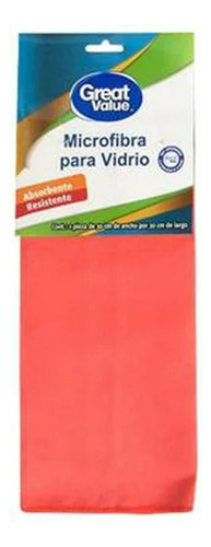 8 Pzas Microfibra Great Value Para Vidrio 1 Pza