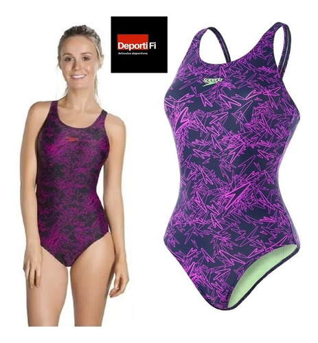 Malla Speedo Boom Allover Msbck #deportifi