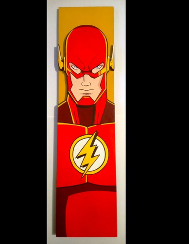 Largueros Cuadros Comics Dc Flash B Y Mas