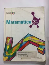 Comprar Matematicas 3er Año Conexos Santillana Carmen Navarro Usado