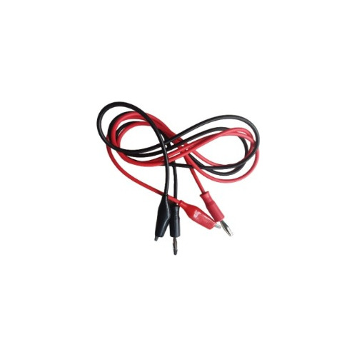 Cable Banana/ Caiman Juego X 2 Rojo/negro