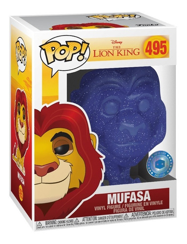 Mufasa Spirit Lion King Rey Leon Exclusive Funko Pop