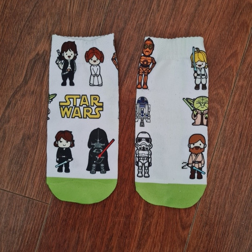 Imagen 10 de 10 de Calcetines Personalizados Divertidos Starwars