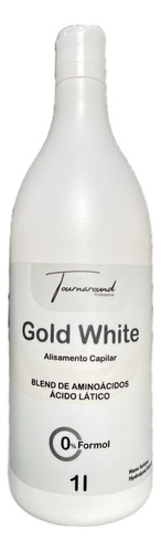 Liso Absoluto Sem Formol Gold White 1lt Tournaround