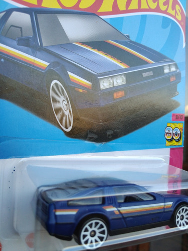Carro Colección Hot Wheels Dmc Delorean Auto Mattel