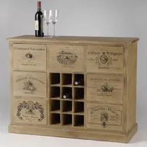 Comprar Carros Bar Mueble Bodega Vino Vinoteca Estanterias Cava-12