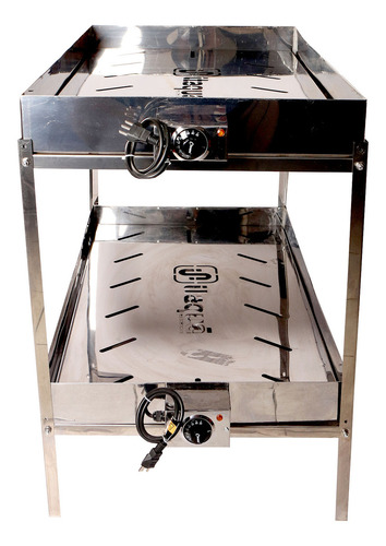 Marmiteiro Em Aço Inox 36 Marmitas 2 Bandejas- 110v Ou 220v 127v