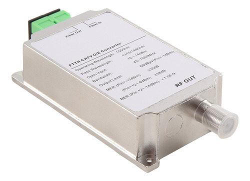 Hh Receptor Catv Ftth, Nodo Wdm De Fibra Óptica,