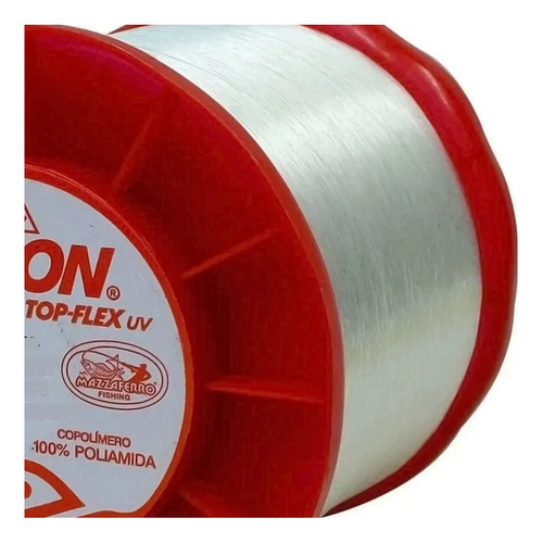 Bobina Top-flex Grilon para hacer líneas de pesca, 500 g, 0,80 mm