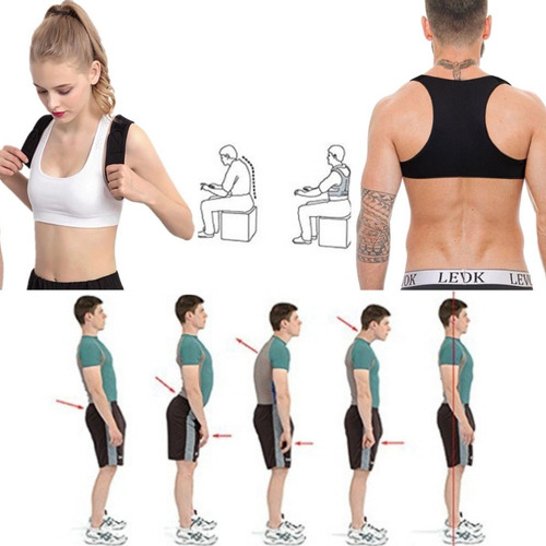 Corrector Postural En Cuotas  Espalda Hombros Agnovedades