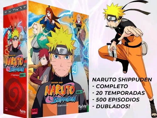 Veja onde assistir todas as temporadas de Naruto Shippuden