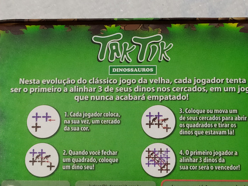 Sir Holland: A Fuga Da Torre + Tak Tik Dinossauros Boardgame (Usado)