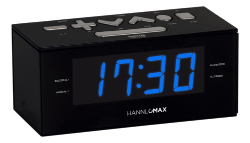 Hannlomax Hx 144cr Radio Despertador Radio Am/fm Pantalla