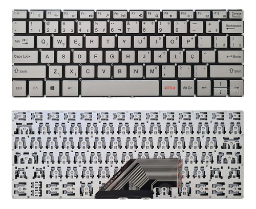 Teclado Para Notebook Multilaser M11w Prime 2 Em 1 Pc303