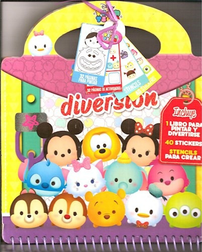 Disney Tsum Tsum Set De Diversion (incluye 1 Libro Para Pin