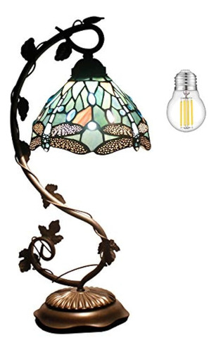 Lámpara Tiffany - Lámpara De Noche Con Pantalla De Vitral, L