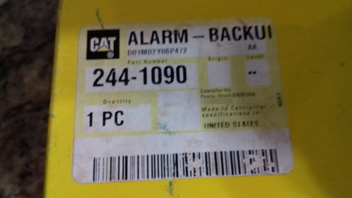 Imagen 8 de 8 de Alarma Retroceso Caterpillar