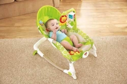 Mecedora Bouncer Leon - Silla 3 En 1 Bebe Hasta 18 Kg Oferta