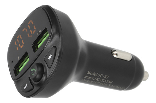 Reproductor Usb, Adaptador De Transmisión Fm Dual Para Coche