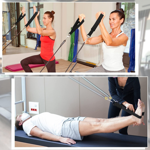 // Y 2 Correas De Pilates De Doble Bucle