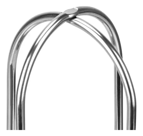 Estante Para Asar Pollo Plegable Vertical Acero Inoxidable