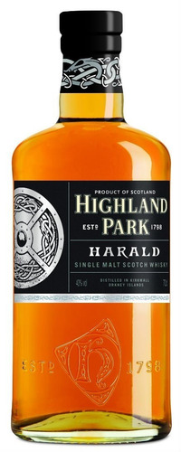 Imagen 2 de 10 de Whisky Highland Park Harald Single Malt 700ml En Estuche