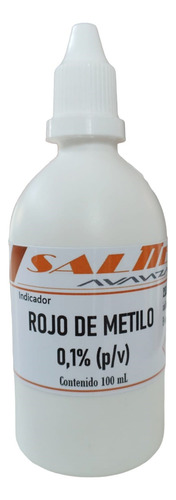 Rojo De Metilo - Prueba Para Bacterias 100 Ml - Salttech