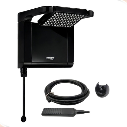 Chuveiro Ducha Lorenzetti Acqua Star Ultra Preto 220v 7800w