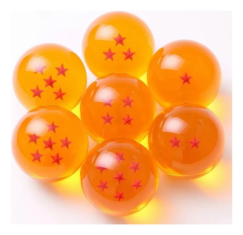 A Caixa De Exibição De 7 Esferas Dragon Ball Goku De 4,5 Cm