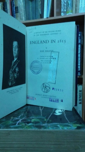 England In 1815. Elie Havely. (Usado)