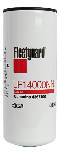 Filtro Aceite Motor Fleetguard Lf14000nn