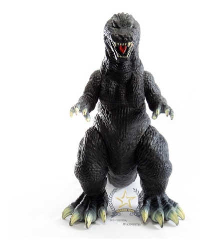 Sofubi Kaiju Ch Godzilla Ojos Blancos 2001 Grand Golden Toys