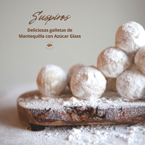 Galletas Mantequilla - Suspiros de Nuez 240g