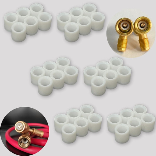 Kit 100 Un Reparo Mangueiras Manifold Vedação Tecnil Nylon Armz
