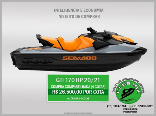 Sea Doo Gti 170 2021 - Com Som