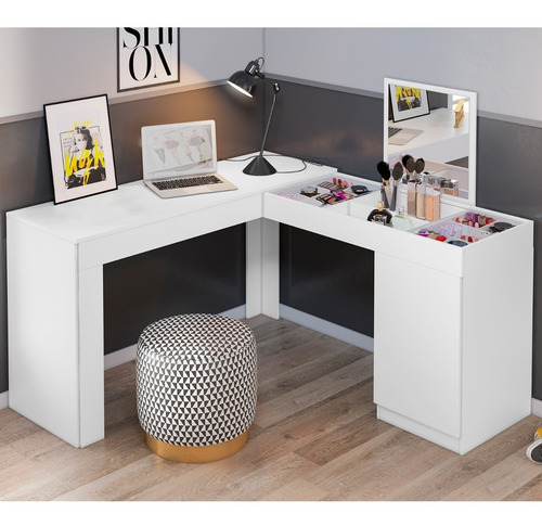 Escritorio Tocador Star Blanco Multimuebles