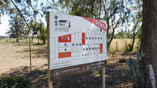 Venta Lotes De 1000 A 2000 M2 Con Escritura Barrio Abierto La Merced 515 Y 149 La Plata