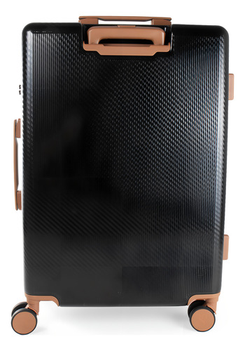Maleta Cloe Unisex Grande 28 Plg Rígida Para Documentar Negro