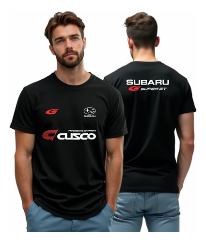 Remera Subaru Impreza Super Gt Japón Automovilismo Autos