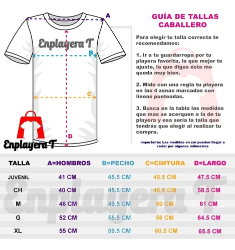 Que talla es l en playera de hombre hotsell