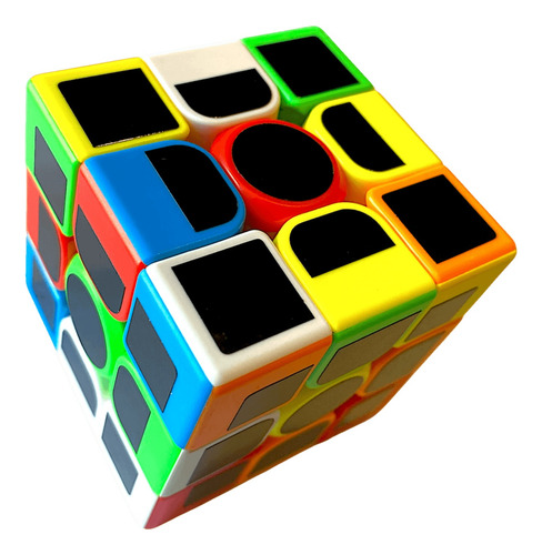 Cubo Mágico Moyu Meilong 3x3 Cuadros Multi-tamaños Mirror Colored