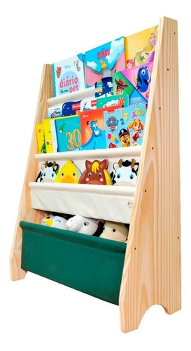 Rack Para Brinquedos E Livros , Canguru Montessoriano