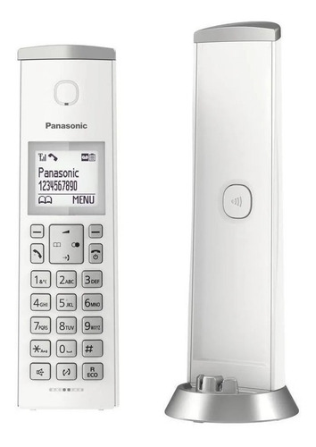 Teléfono Panasonic KX-TGK210W inalámbrico - color blanco
