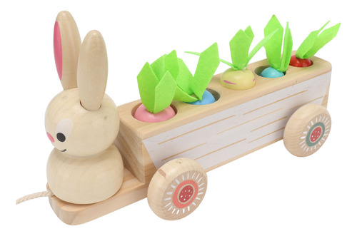Juguetes Educativos De Madera Para Coche Con Forma De Zanaho