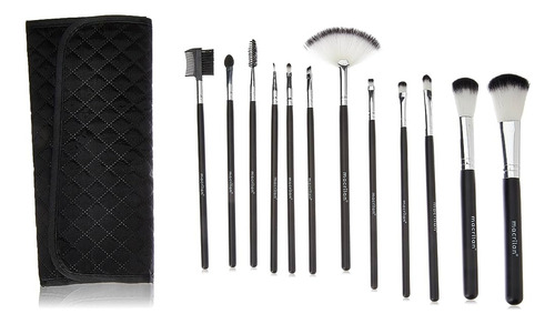 Kit 12 Pincéis P/ Maquiagem Macrilan C/ Estojo Kp1-5h