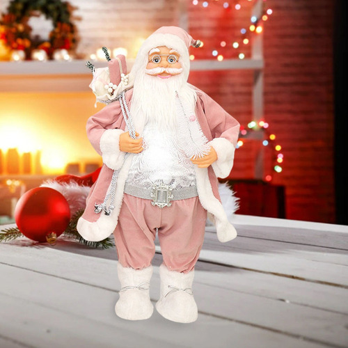 Expositor De Figuras De Muñecos De Papá Noel Para Decoración