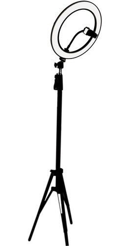 Ring Light Completo Iluminador Portátil 26cm + Tripé 2m Top