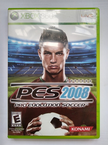 Pes 2008 Pro Evolution Soccer Xbox 360 (Reacondicionado)