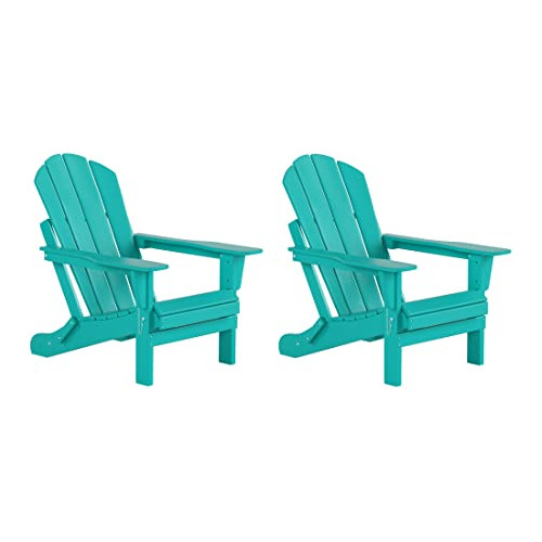 Westintrends Sillas De Adirondack Al Aire Libre Set De 2, Si