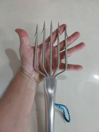 Fisga Pesca Aço Inox, Artesanal, Muito Resistente